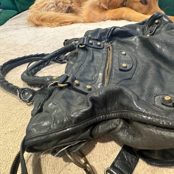 Balenciaga Agneau Giant 12 Gold Hardware City Black - Picture 3 of 11